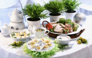 Savoury Easter breakfast